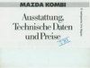 Mazda 323 929 Kombi Preisliste 1983  -10079