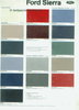 Ford Sierra original Farbkarte 1985 -10105