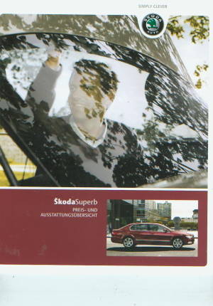 Skoda Superb Preisliste Juli 2009