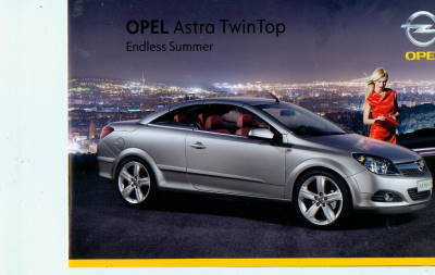 Opel Astra TT  Endless Summer Prospekt 2008