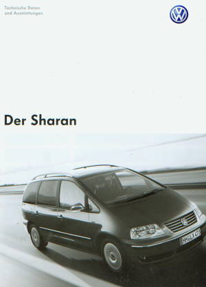 VW Sharan - technische Daten 12 - 2004