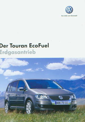 VW Touran EcoFuel - Prospekt  Mai 2007