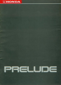 Honda Prelude - toller Prospekt 90er Jahre