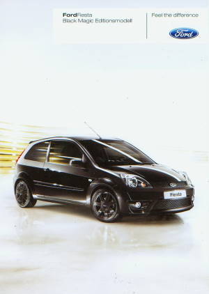 Ford Fiesta Black Magic - Prospektblatt 2007