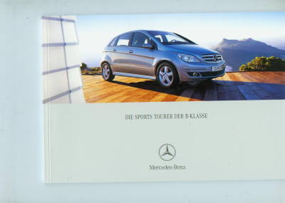 Mercedes B Klasse Sports Tourer Prospekt 2005