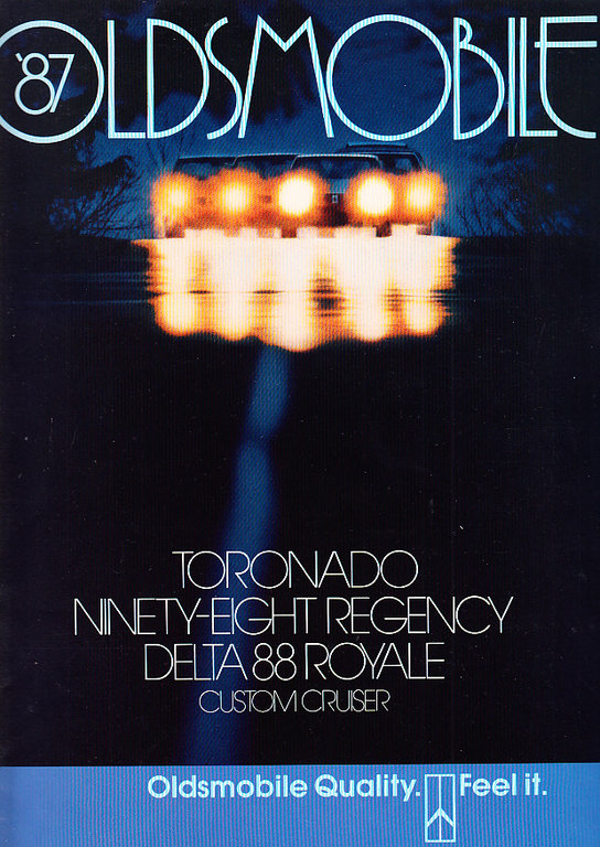 Oldsmobile Prospekt brochure 1986