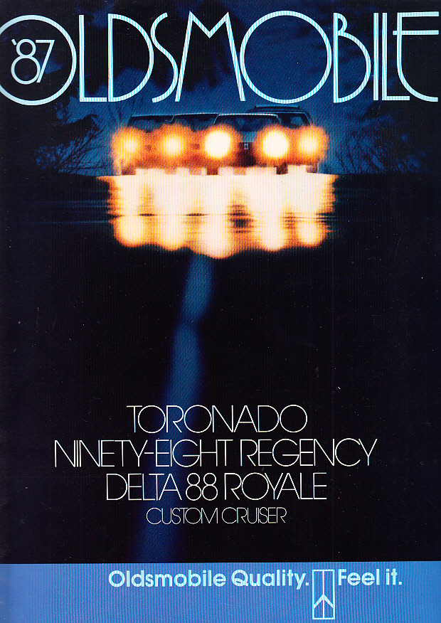 Oldsmobile Prospekt brochure 1986
