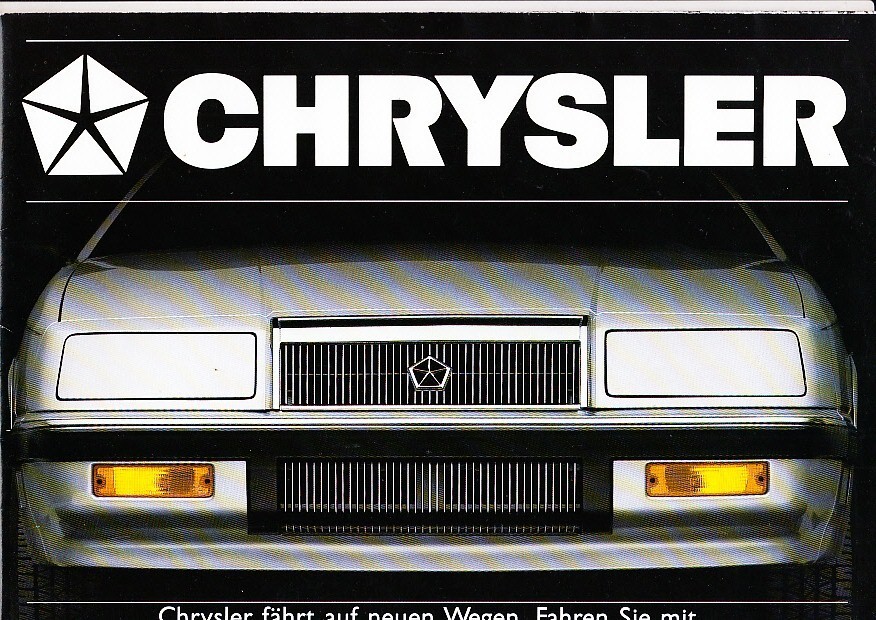 Chrysler PKW Programm 80er Jahre