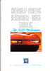 GM Prospekt us cars 1988 Perfomers