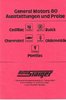 General Motors Prospekt brochure 1980