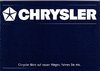 Chrysler PKW Programm Prospekt 1987