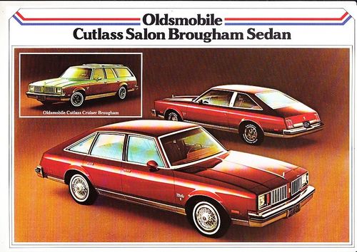 Oldsmobile Cutlass Salon Brougham Sedan Prospekt