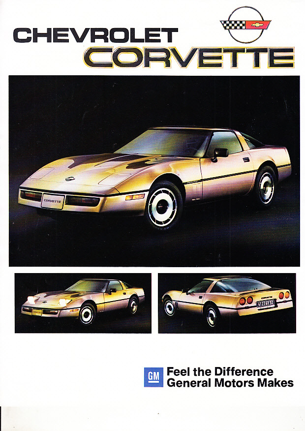 Chevrolet Corvette Prospekt 1983