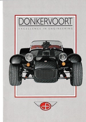 Donkervoort Automobile - Prospekt