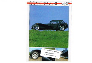 Donkervoort Automobile - Prospekt