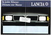 Lancia PKW Programm Prospekt 1986