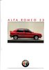 Alfa Romeo 33 Autoprospekt brochure 1986