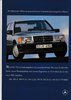Mercedes 190 Prospekt brochure 1988