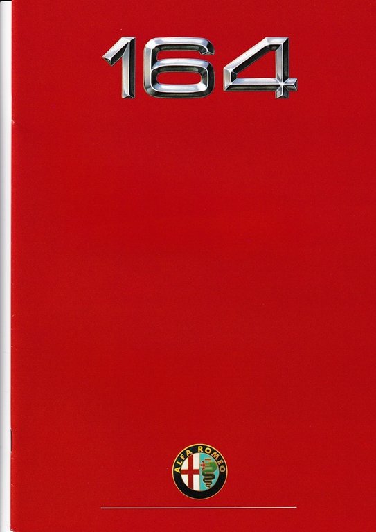 Alfa Romeo 164 Auto-Prospekt