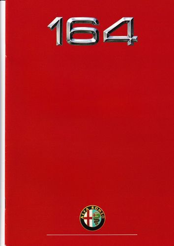 Alfa Romeo 164 Auto-Prospekt