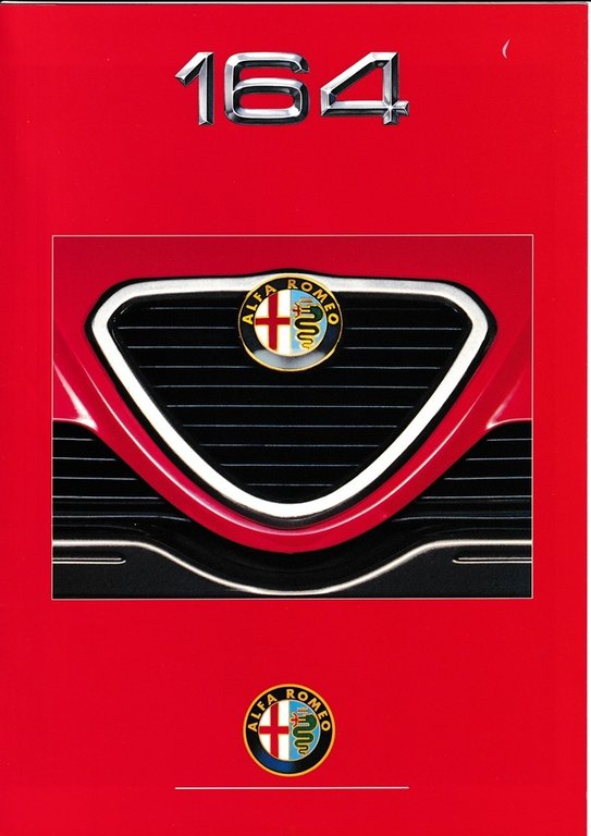 Alfa Romeo 164 - Autoprospekt brochure