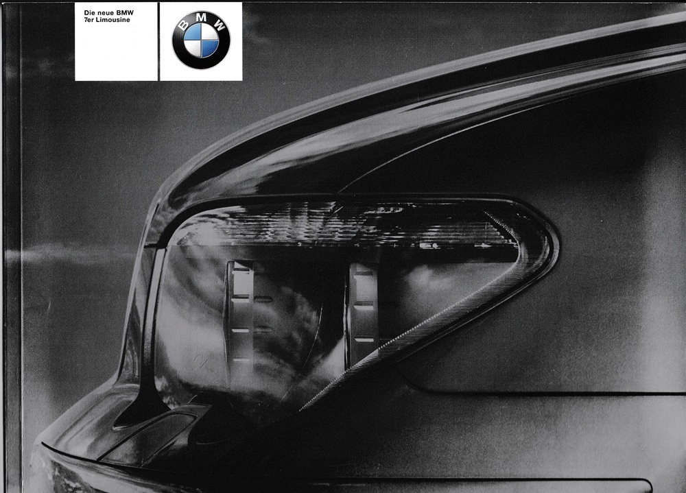BMW 7er Limousine Prospekt 2001