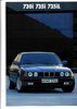 BMW 7er Prospekt 2 - 1986