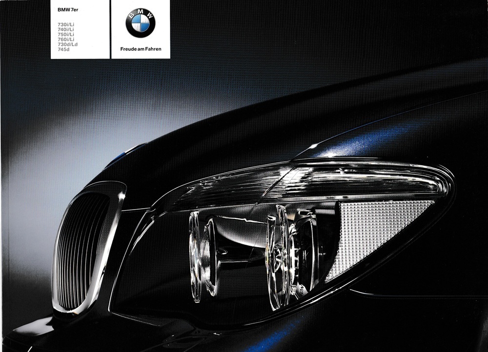 BMW 7er Prospekt + Preisliste 2007