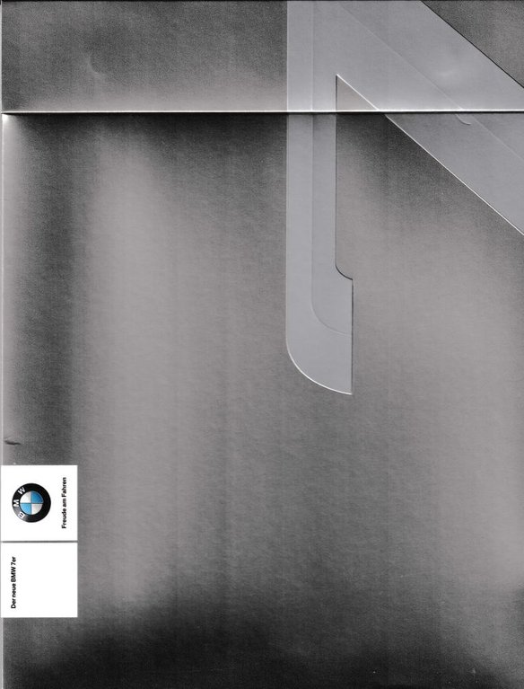 BMW 7er Prospekt 2008 brochure