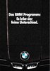 BMW PKW Programm Prospekt 1978
