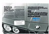 Autoprospekt BMW 7er 80er Jahre