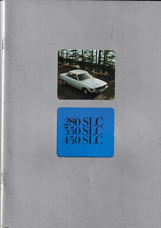 Mercedes SLC Prospekt 1 - 1977