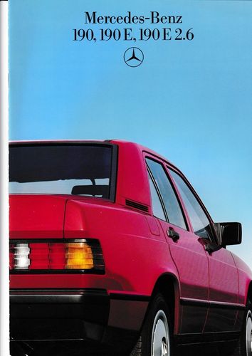 Mercedes 190 Prospekt 6 -  1985