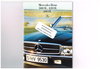 Mercedes SL Prospekt brochure 1985