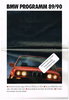 BMW Autoprospekt 1989/1990