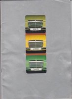 Mercedes Strich 8 Autoprospekte