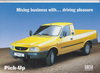 Dacia Pick-Up Autoprospekt brochure 2001