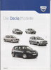 Die Dacia Modelle - Autoprospekt 2009
