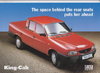 Dacia King Cab - Autoprospekt brochure 2001