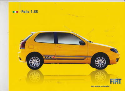 Fiat Palio 1.8 R Prospekt brochure