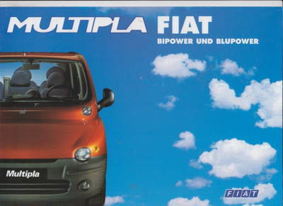 Fiat Multipla Prospekt 1999