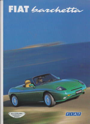 Fiat Barchetta Prospekt Ltd Edition 1998 - Histoquariat