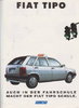 Fiat Tipo Fahrschule Prospekt  1991