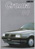 Fiat  Croma Autoprospekt 1987