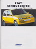 Fiat Cinquecento Sporting Prospekt 1994