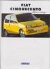 Fiat Cinquecento Sporting Prospekt 1995