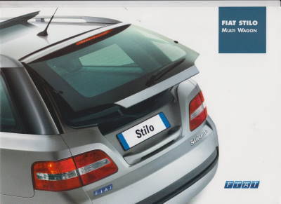 Fiat Stilo Multi Wagon Prospekt  2002
