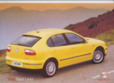 Seat Leon Autoprospekt Türkei