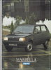 Seat Marbella Autoprospekt 1986
