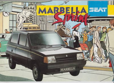 Seat Marbella Sprint Autoprospekt